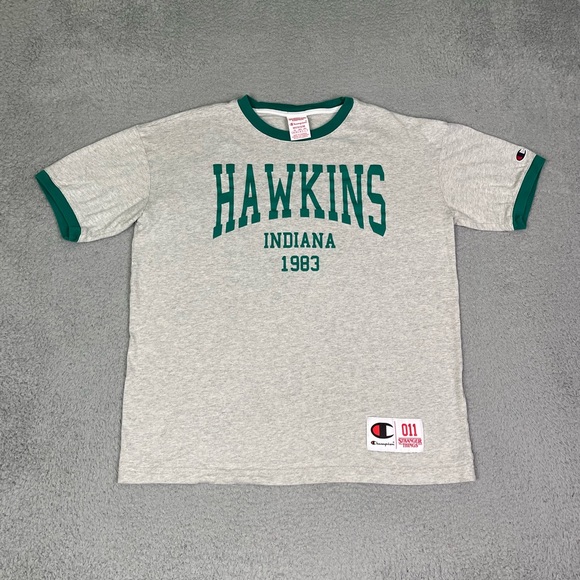 Stranger things X champion T-shirt - Picture 2 of 4